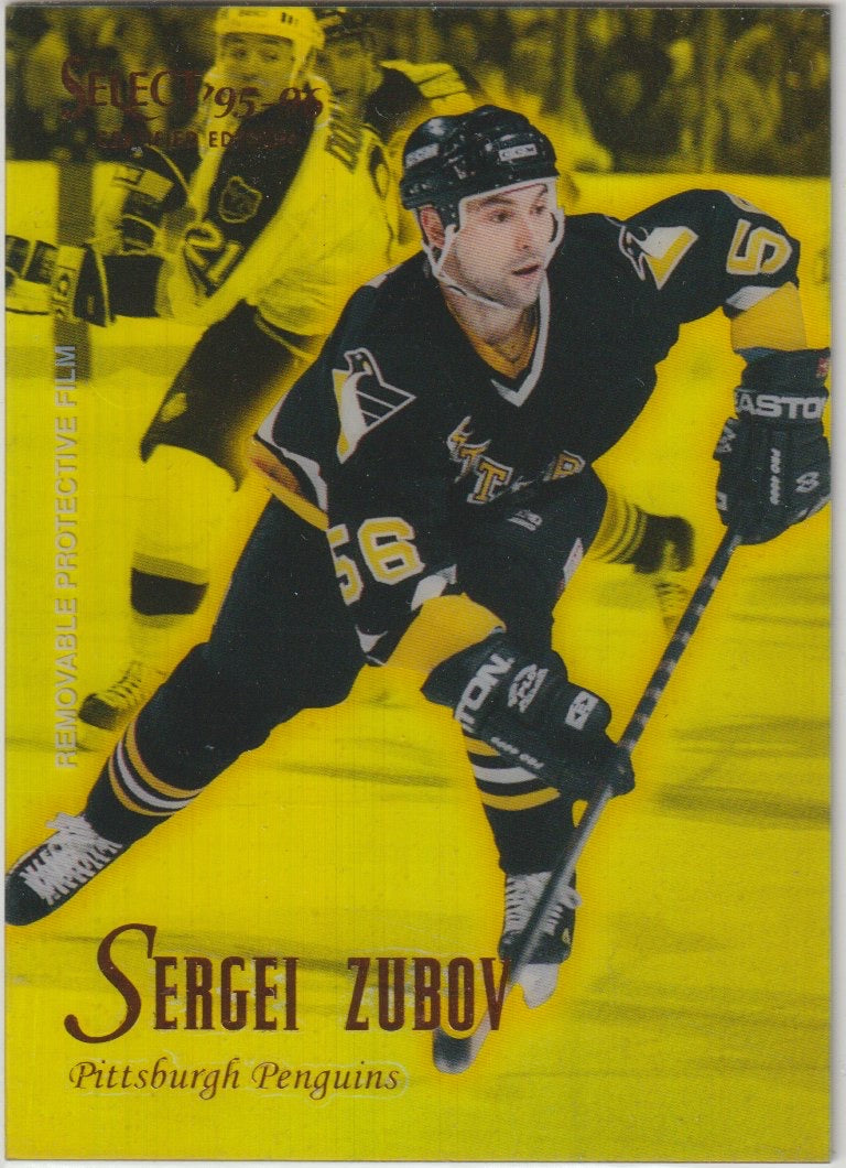 NHL 1995 / 96 Select Certified Mirror Gold - No 67 - Sergei Zubov