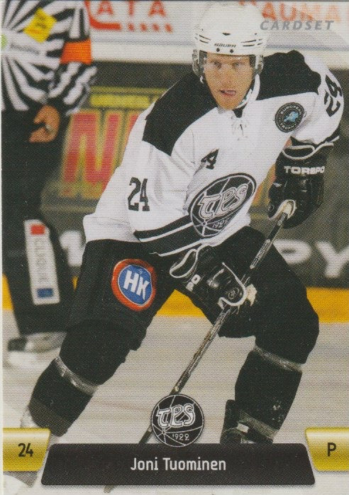 FIN/NHL 2011-12 Finnish Cardset - No 319 - Joni Tuominen
