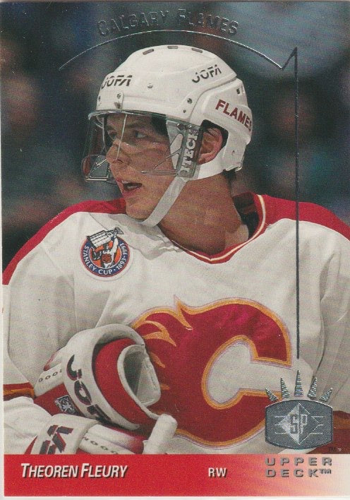 NHL 1993 / 94 Upper Deck SP Inserts - No 21 - Theoren Fleury