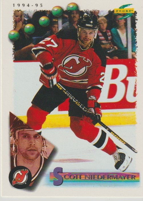 NHL 1994 / 95 Score - No 22 - Scott Niedermayer
