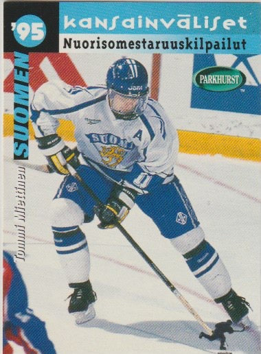 NHL 1994 / 95 Parkhurst SE - No SE221 - Tommi Miettinen