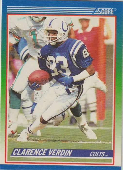 NFL 1990 Score - No. 371 - Clarence Verdin
