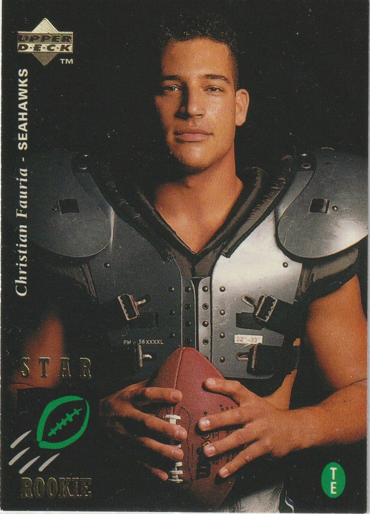 NFL 1995 Upper Deck - No 22 - Christian Fauria