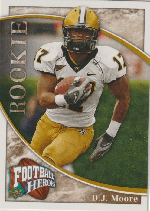 NFL 2009 Upper Deck Heroes - No 179 - D.J. Moore