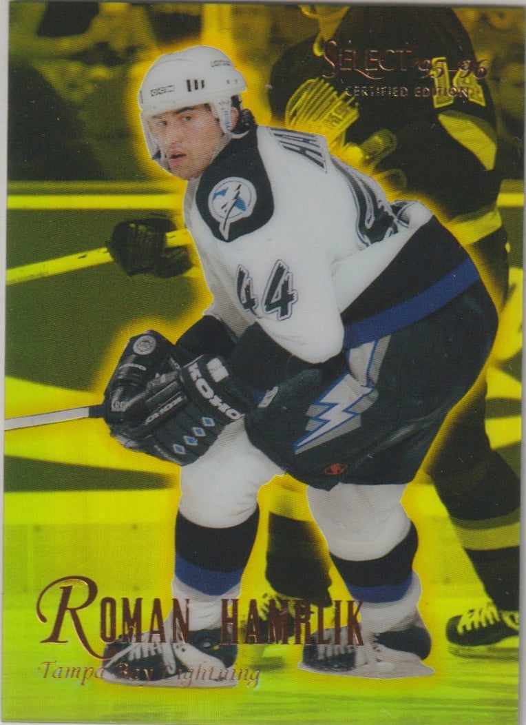 NHL 1995 / 96 Select Certified Mirror Gold - No 20 - Roman Hamrlik