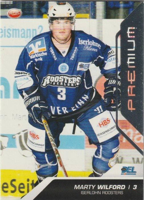 DEL 2009/10 CityPress Premium Silver - No 248 - Marty Wilford