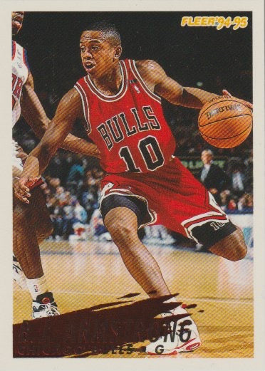 NBA 1994-95 Fleer European - No 30 - B.J. Armstrong