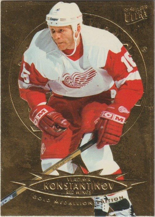 NHL 1995 / 96 Ultra Gold Medallion - No 46 - Vladimir Konstantinov
