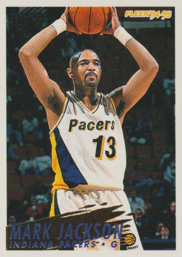 NBA 1994-95 Fleer European - No 95 - Mark Jackson