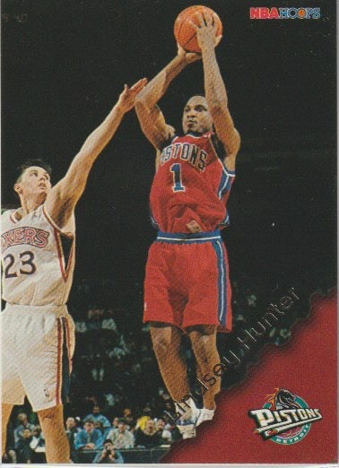 NBA 1996-97 Hoops - No 48 - Lindsey Hunter