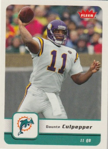NFL 2006 Fleer - No 54 - Daunte Culpepper
