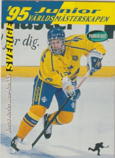 NHL 1994 / 95 Parkhurst SE - No SE238 - Jonas Andersson-Junkka