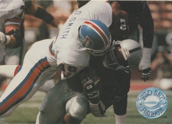 NFL 1991 ProSet Platinum - No 184 - Dennis Smith