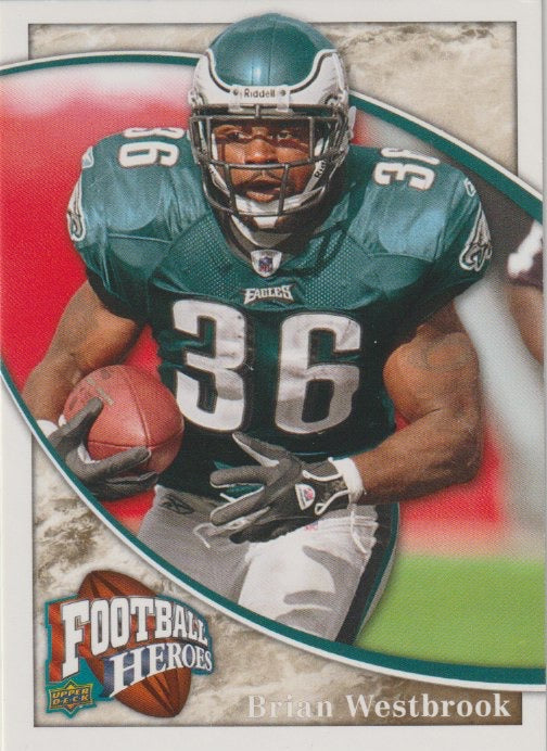 NFL 2009 Upper Deck Heroes - No 66 - Brian Westbrook