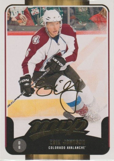 NHL 2011-12 Upper Deck MVP - No 24 - Erik Johnson