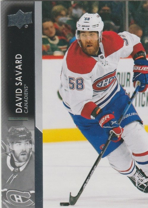 NHL 2021-22 Upper Deck - No 587 - David Savard