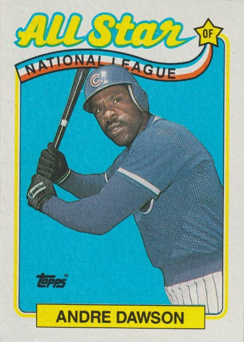 MLB 1989 Topps - No 391 - Andre Dawson