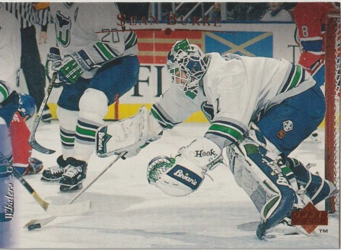 NHL 1995/96 Upper Deck - No 130 - Sean Burke