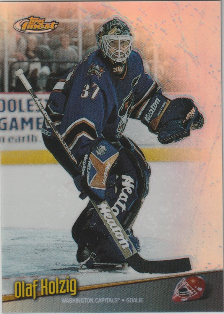 NHL 1998-99 Finest No Protectors Refractors - No 126 - Olaf Kolzig