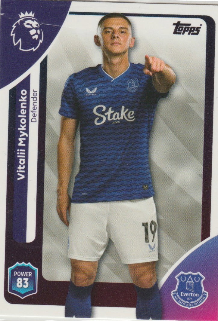 Fussball 2026-26 Topps Premier League EN - No 131 - Vitalii Mykolenko