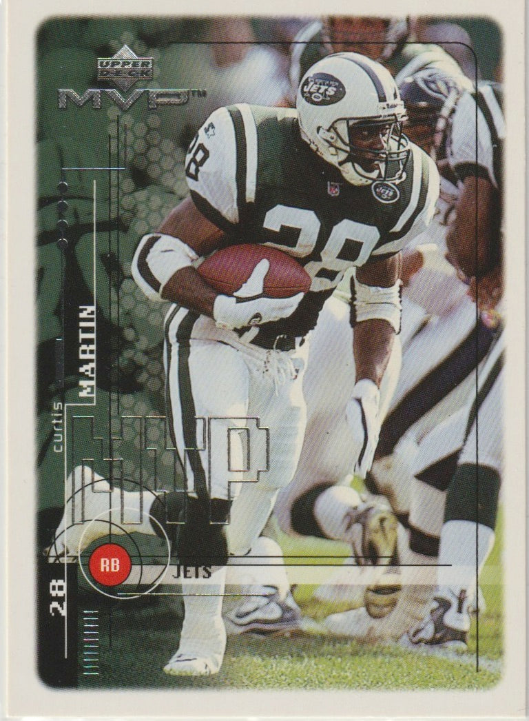 NFL 1999 Upper Deck MVP - No 128 - Curtis Martin