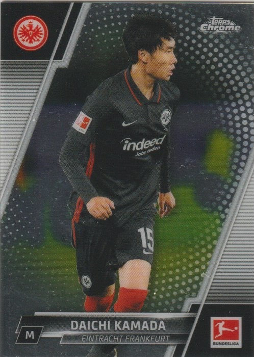 Soccer 2021-22 Topps Chrome Bundesliga - No. 39 - Daichi Kamada