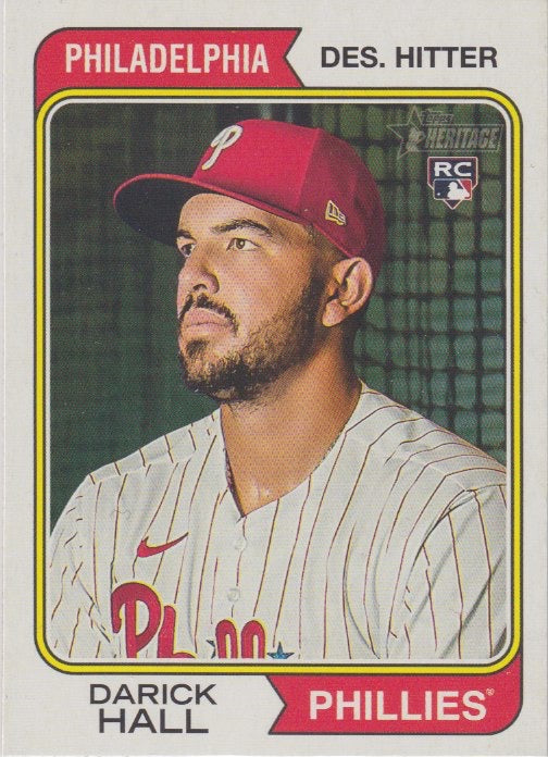 MLB 2023 Topps Heritage - No 140 - DarickHall