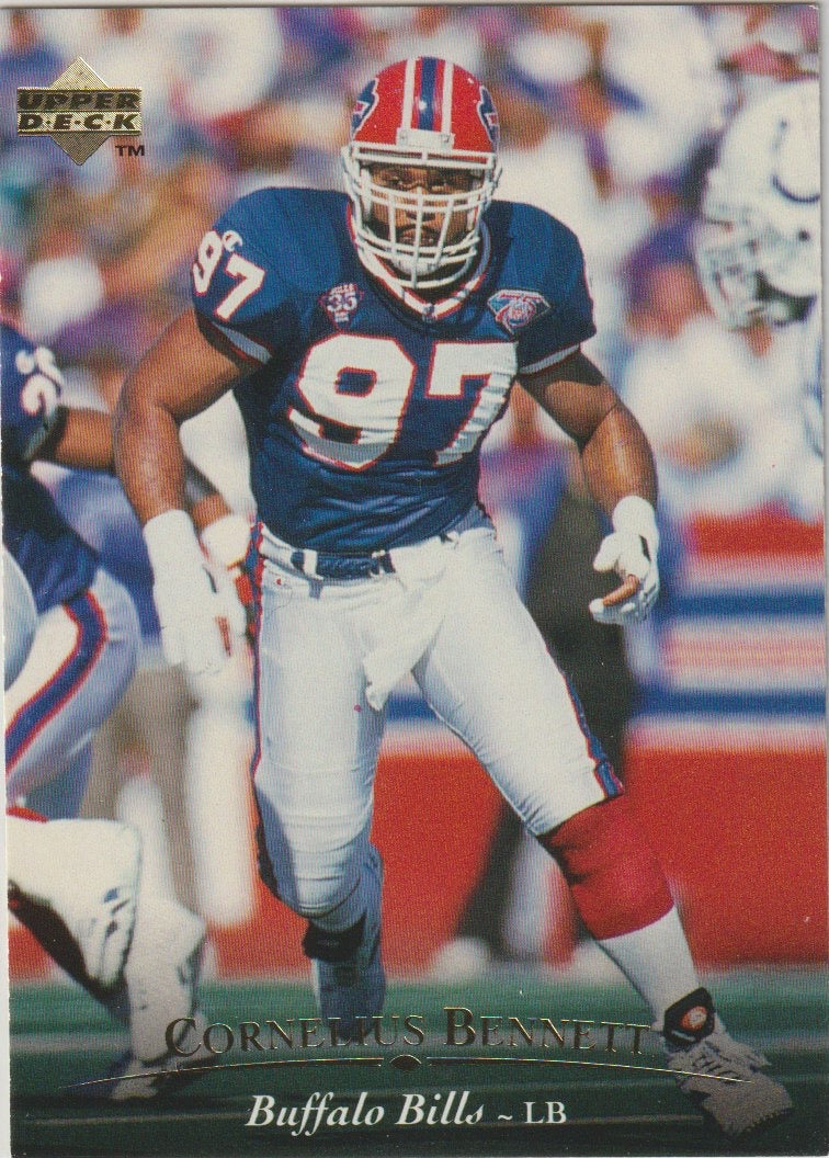 NFL 1995 Upper Deck - No 157 - Cornelius Bennett
