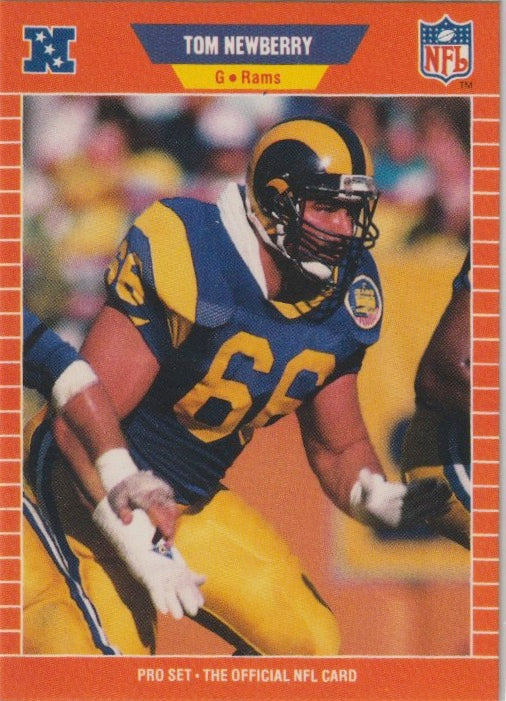 NFL 1989 ProSet - No 205 - Rom Newberry