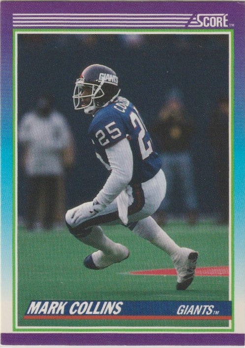 NFL 1990 Score - No 129 - Mark Collins