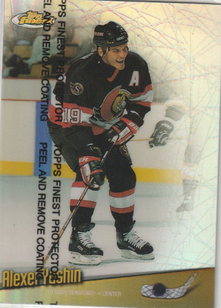 NHL 1998-99 Finest Refractors - No 96 - Alexei Yashin