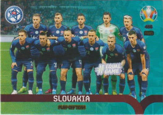 Fussball 2020-21 Panini UEFA Euro 2020 Adrenalyn XL Premium - No 466 - Team Slovakei