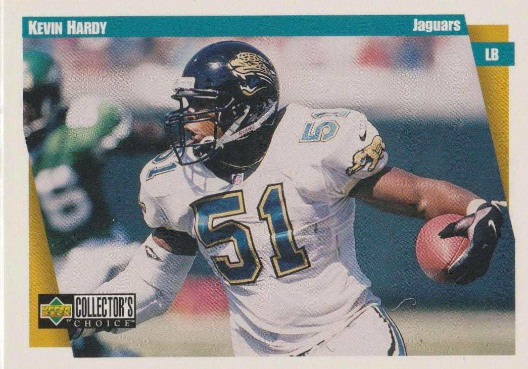 NFL 1997 Collector's Choice - No 196 - Kevin Hardy