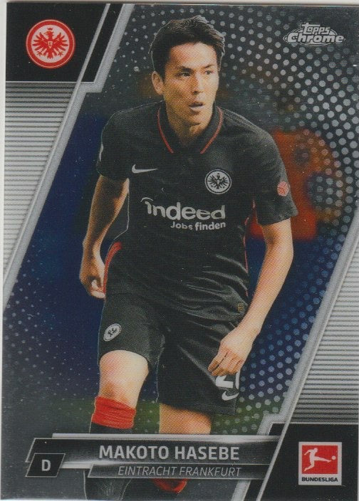 Soccer 2021-22 Topps Chrome Bundesliga - No 34. - Makoto Hasebe
