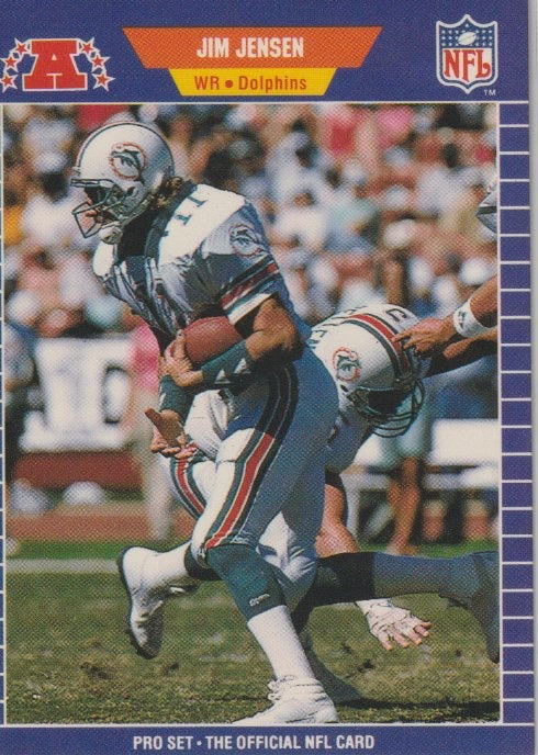 NFL 1989 ProSet - No 217 - Jim Jensen