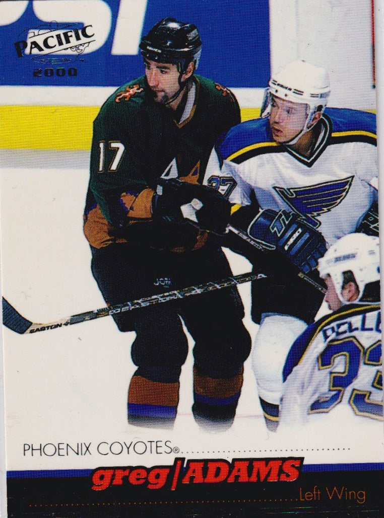 NHL 1999-00 Pacific - No 315 - Greg Adams