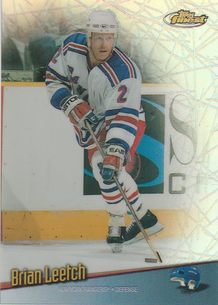 NHL 1998-99 Finest No Protectors Refractors - No 137 - Brian Leetch