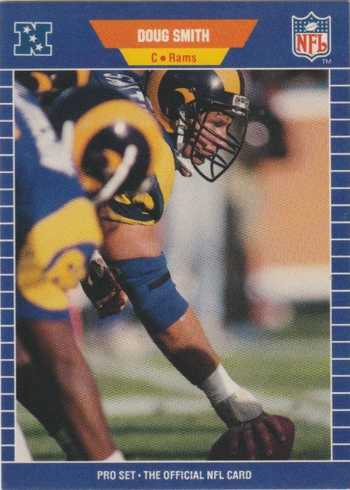 NFL 1989 ProSet - No 208 - Doug Smith