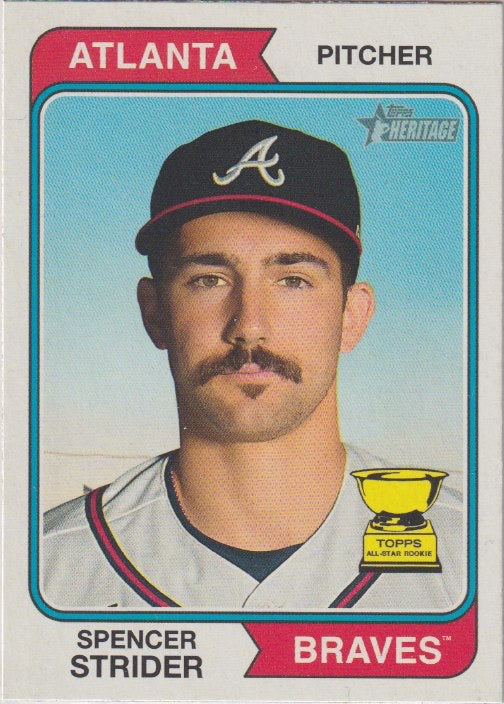 MLB 2023 Topps Heritage - No 225 - Spencer Strider