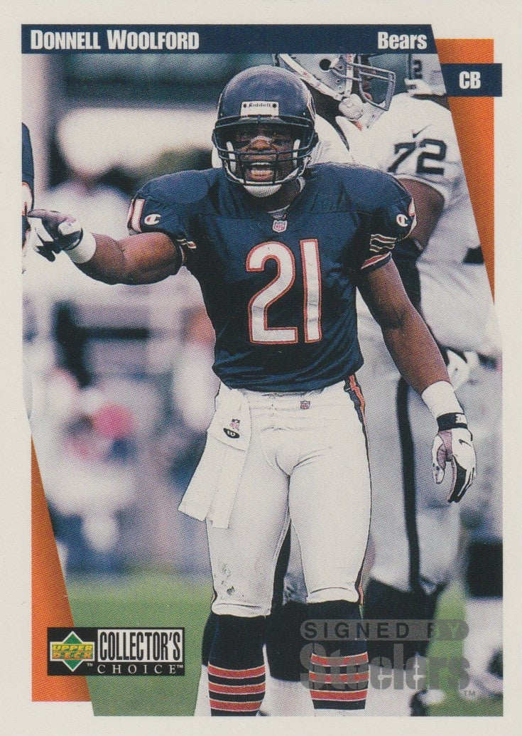 NFL 1997 Collector's Choice - No 99 - Donnell Woolford