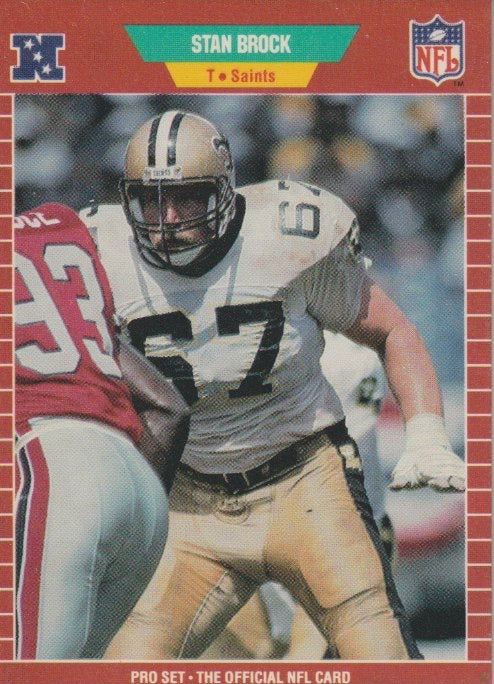 NFL 1989 ProSet - No 263 - Stan Brock