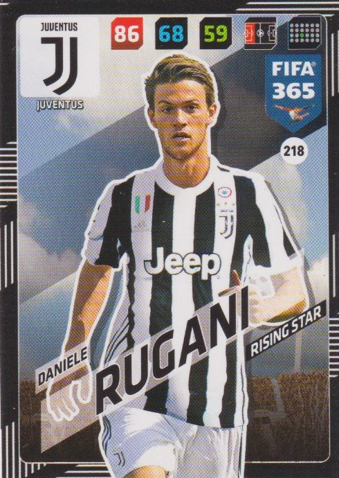 Fussball 2018 Panini FIFA 365 Adrenalyn XL - No 218 - Daniele Rugani