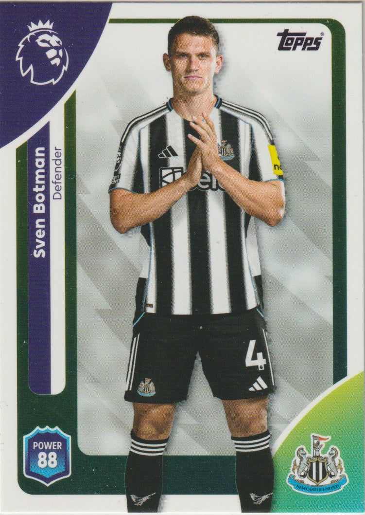 Fussball 2026-26 Topps Premier League EN - No 220 - Sven Botman