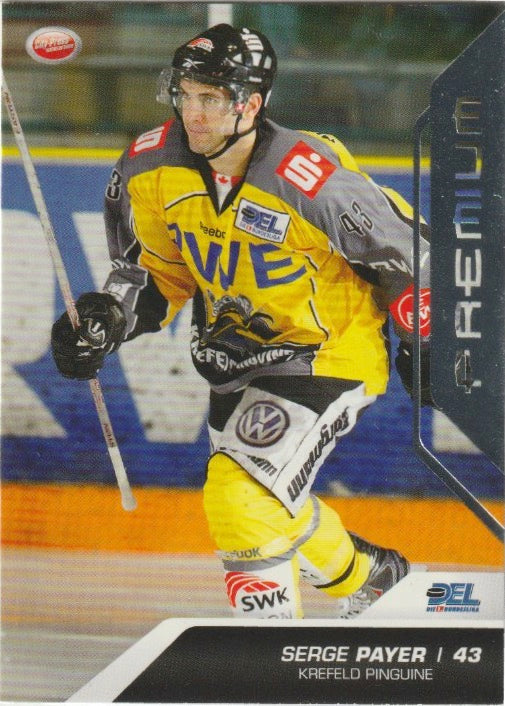 DEL 2009/10 CityPress Premium Silver - No 322 - Serge Payer
