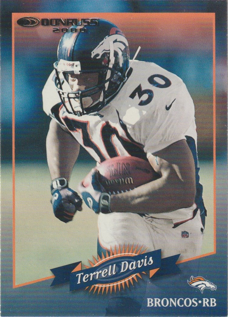 NFL 2000 Donruss - No 48 - Terrell Davis