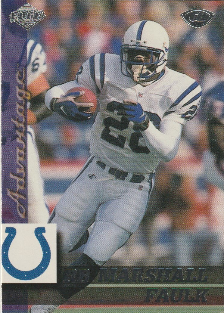 NFL 1999 Collector's Edge Advantage - No 64 - Marshall Faulk