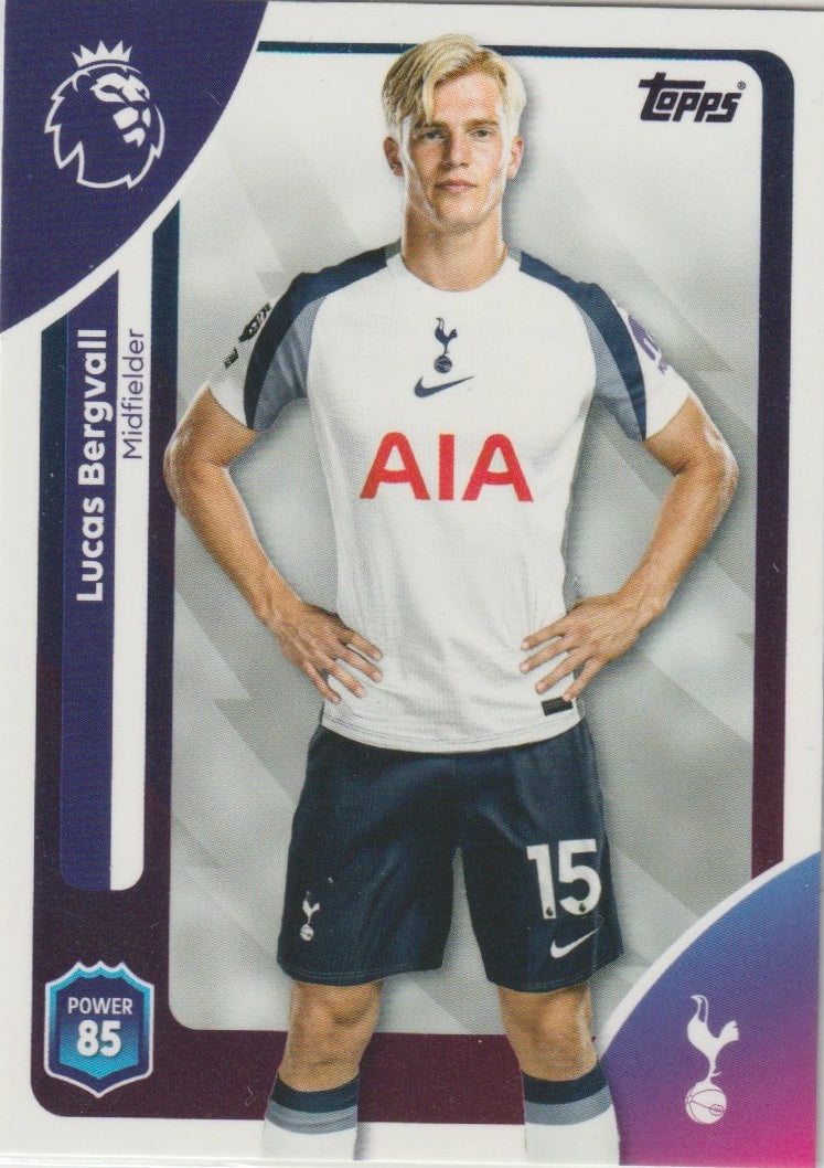 Fussball 2026-26 Topps Premier League EN - No 261 - Lucas Bergvall