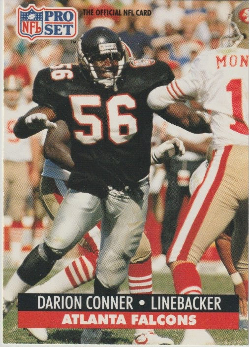 NFL 1991 ProSet - No 92 - Darion Connor