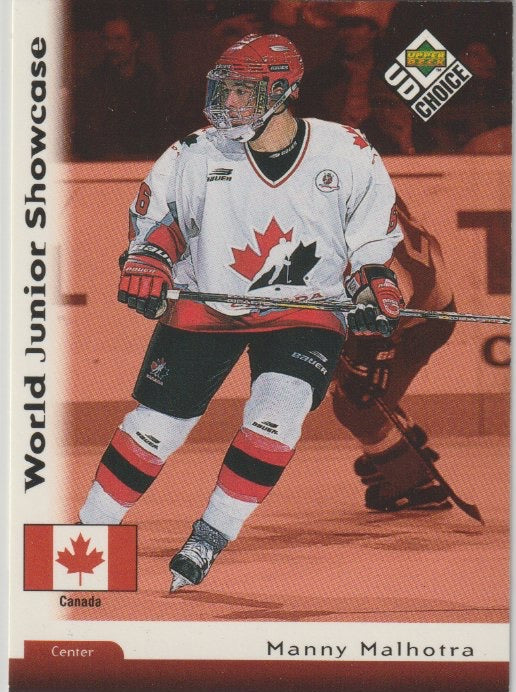 NHL 1998-99 UD Choice - No 255 - Manny Malhorta