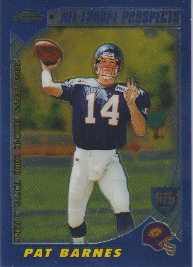 NFL 2000 Topps Chrome - No 215 - Pat Barnes